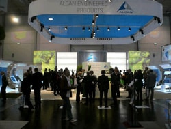 stand Alcan salon Aluminium stand Alcan salon Aluminium