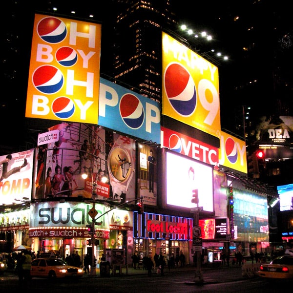Logo pepsi Broadway